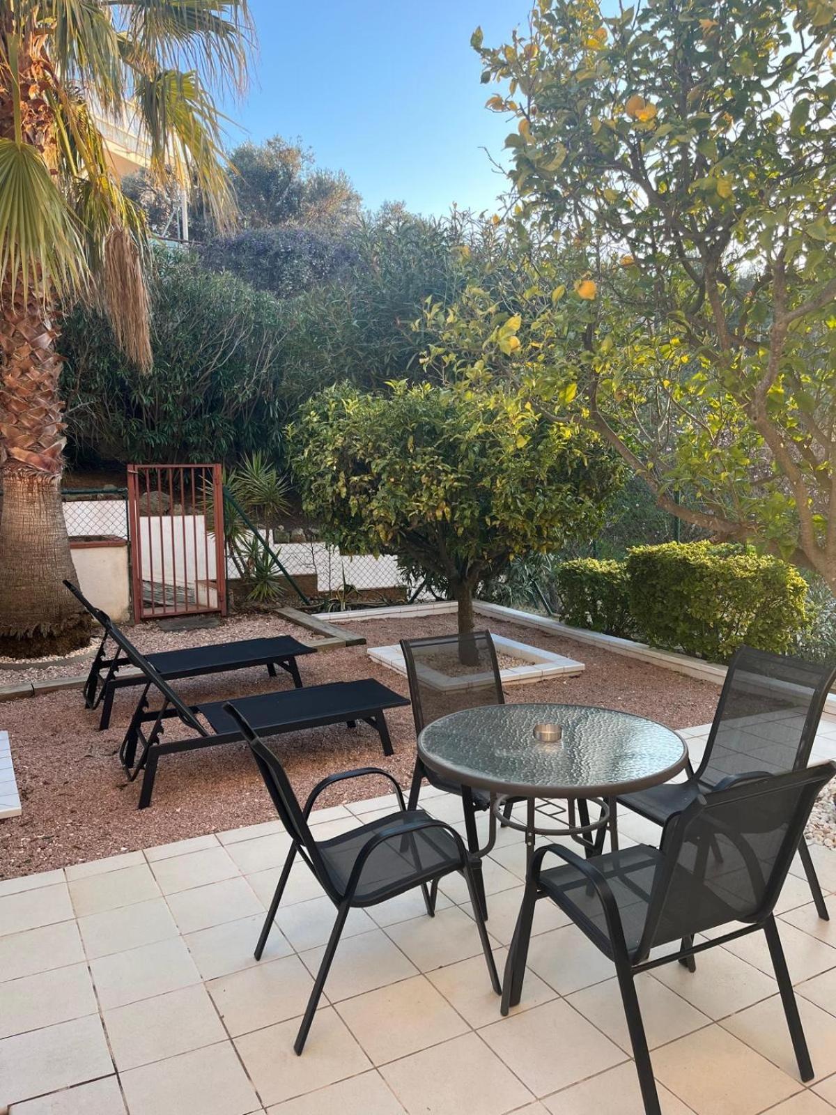 Appartement Duplex Rosas Avec Terrasse Magnifique Jacuzzi Vue Mer Exterior foto